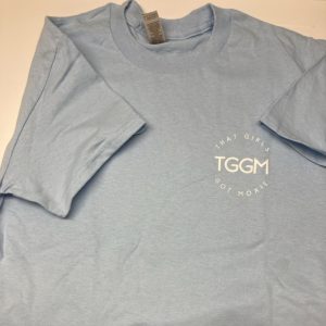 TGGM Monogram Baby Blue Shirt