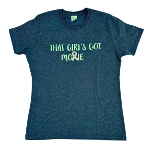 that girl's got moxie logo shirt